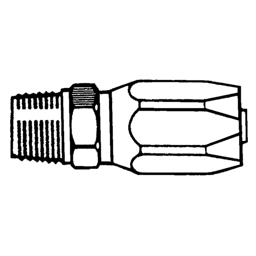Raccords - Raccord r&eacute;utilisable, 1/2" dia., Laiton Distribution Jean Lapalme