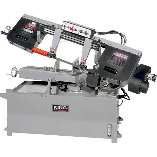 Metal Cutting Swivel Bandsaw, Horizontal, 9" x 18" Rectangular Cutting Capacity Distribution Jean Lapalme