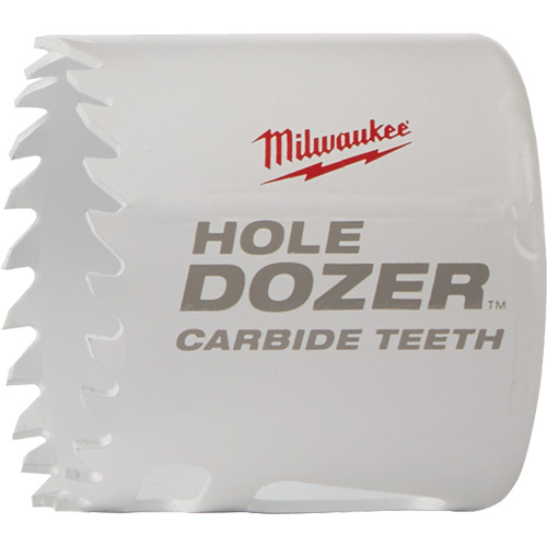 Scie &agrave; bouteur Hole Dozer avec dents au carbure, 2", Profondeur de la coupe 1-63/100", Carbure Distribution Jean Lapalme
