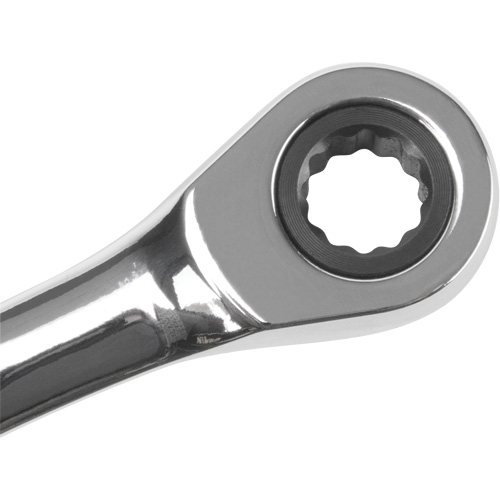 SAE Ratcheting Combination Wrench, 12 Point, 1/4", Chrome Finish Distribution Jean Lapalme