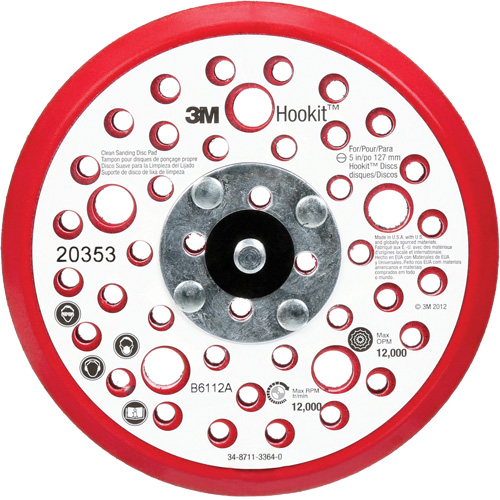 Tampon pour disque &agrave; profil bas de ponçage Distribution Jean Lapalme