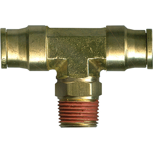Raccord en T pivotant, Laiton, 3/8" x 1/4" Distribution Jean Lapalme