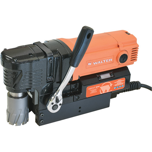 ICECUT MINI Magnetic Drill, 2", 2248 lbs. Drill Point Pressure Distribution Jean Lapalme
