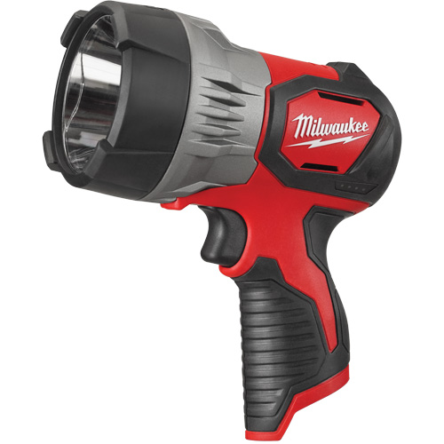 Projecteur M12, DEL, 750 lumens, 4 hres de fonctionnement, Bloc-pile Rechargeable, Plastique Distribution Jean Lapalme