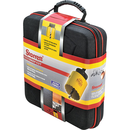 Trousse de scies-cloches industrielles, 14 morcea Distribution Jean Lapalme