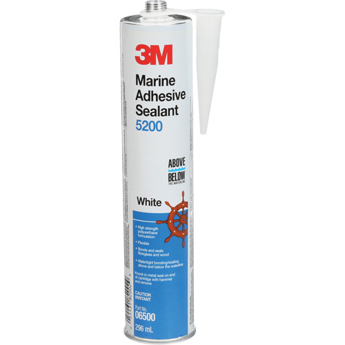 Marine Adhesive Sealant 5200, 378 ml, White Distribution Jean Lapalme