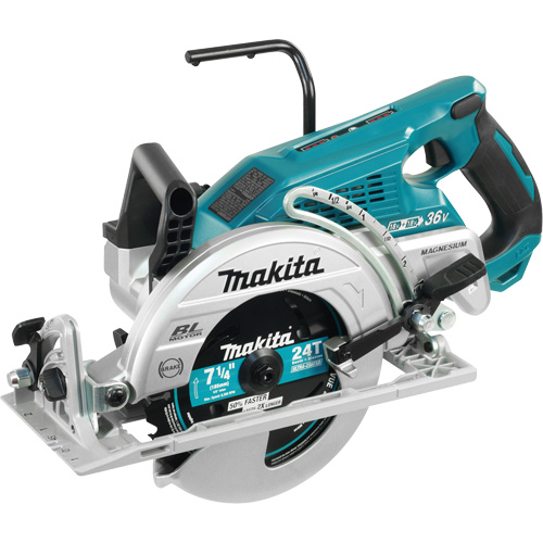 Rear Handle Circular Saw (Tool Only), 7-1/4", 18 V Distribution Jean Lapalme
