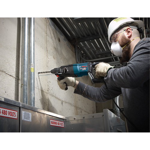 Marteau rotatif SDS-Plus Bulldog Xtreme, 3/16" - 5/8", 8 A, 0-5800 Coups/min, 0-1300 Tr/min, 2,0 lb-pi Distribution Jean Lapalme