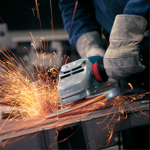 Large Angle Grinder with Rat Tail Handle, 7", 120 V, 15 A, 6500 RPM Distribution Jean Lapalme