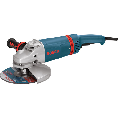 Large Angle Grinder with Rat Tail Handle, 9", 120 V, 15 A, 6000 RPM Distribution Jean Lapalme