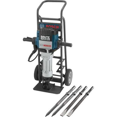 Marteau de d&eacute;molition Brute Turbo avec chariot deluxe Distribution Jean Lapalme