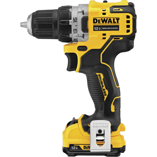 Trousse de perceuse-visseuse avec moteur sans brosse Xtreme, Lithium-ion, 12 V, Mandrin 3/8", Couple 250 UWO Distribution Jean Lapalme