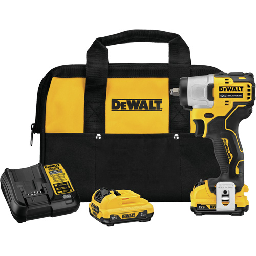 Xtreme Brushless Impact Wrench Kit, 12 V, 3/8" Socket Distribution Jean Lapalme