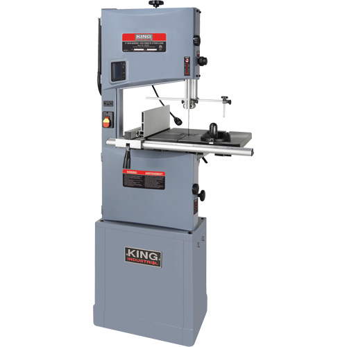 2-Speed 14" Wood Band Saw, Vertical, 120 V, 1476 SFPM/3280 SFPM Distribution Jean Lapalme