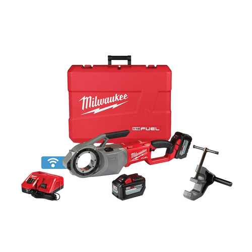 M18 Fuel Pipe Threader Kit, 41 RPM, 1/8" - 2" Pipe Thread Distribution Jean Lapalme