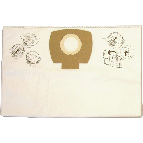 Sacs-filtre en papier pour aspirateur, 8 gal. US Distribution Jean Lapalme