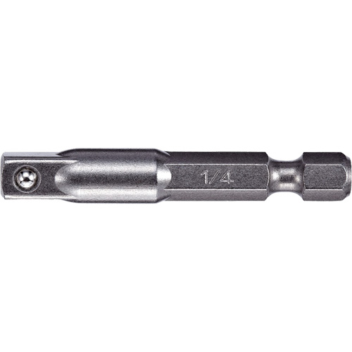 Adapter & Extension, 1/4" Drive Size, 1/4" Male Size, Ball, 2" L Distribution Jean Lapalme