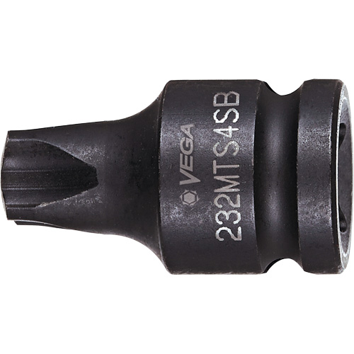 Embout &agrave; ins&eacute;rer, Mortorq Super, 4 x 1-1/4" lo, Prise 3/8" Distribution Jean Lapalme