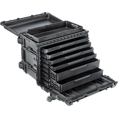 Armoire &agrave; outils mobile Gen 2, 24" la, 6 tiroirs, Noir Distribution Jean Lapalme