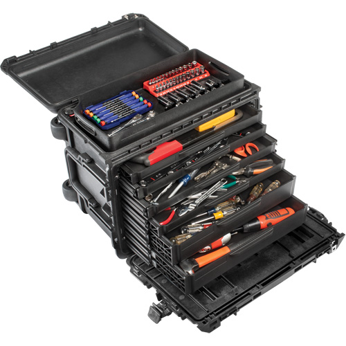 Armoire &agrave; outils mobile Gen 2, 24" la, 6 tiroirs, Noir Distribution Jean Lapalme