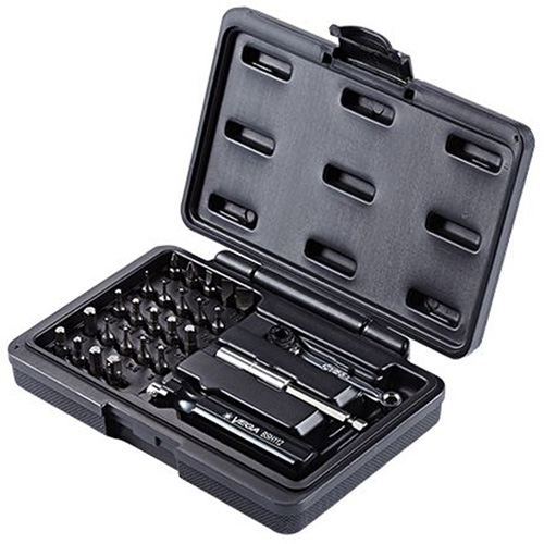 Hand Driver & Bit Set, 27 Pcs., Hex/Phillips/Slotted Distribution Jean Lapalme