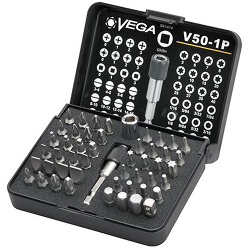 Driver Bit Set, 50 Pcs., Hex/Phillips/Pozidriv&reg;/Slotted/Square/Torx&reg; Distribution Jean Lapalme
