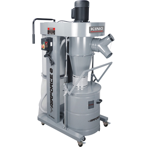 Cyclone Dust Collector, 26" x 47" x 70" Distribution Jean Lapalme