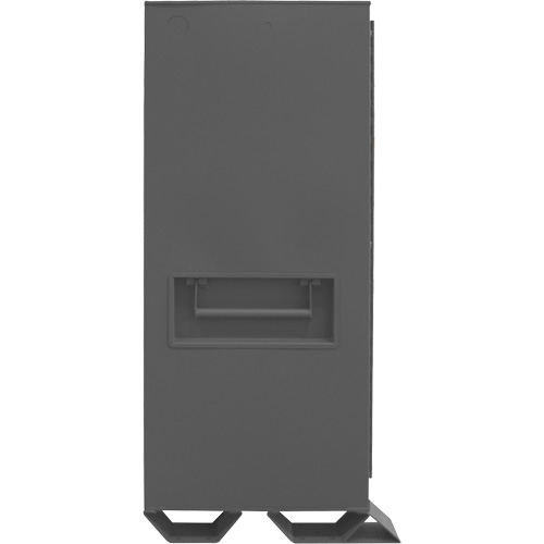 Armoire de rangement avec tablettes pour le chantier, Acier, 47,5 pi³, Gris Distribution Jean Lapalme