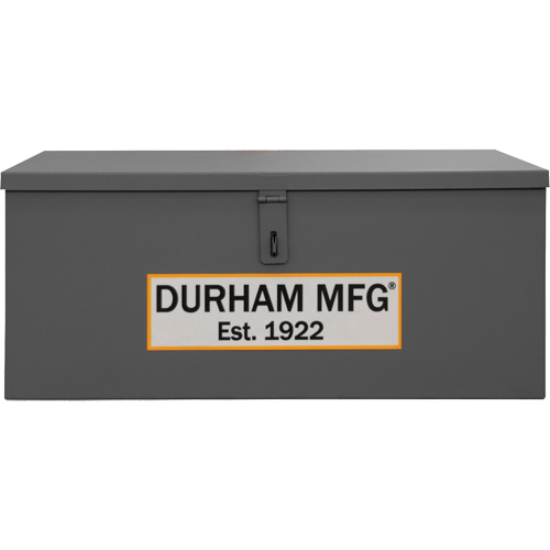Coffre &agrave; outils de chantier pour soudeur, 30-11/16" x 17-3/8" x 12-3/16", Acier, Gris Distribution Jean Lapalme