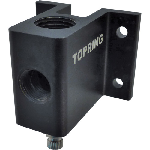 Collecteur pour conduite d'air compress&eacute; avec drain Distribution Jean Lapalme