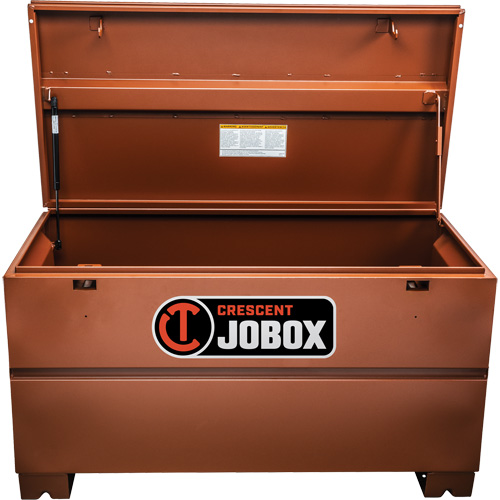 Coffre de chantier de s&eacute;rie Tradesman, 48" x 24" x 27-1/2", Acier, Orange Distribution Jean Lapalme