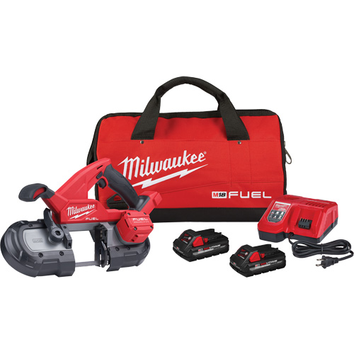 M18 Fuel Compact Band Saw Kit, 18 V, 3-1/4" Capacity Distribution Jean Lapalme