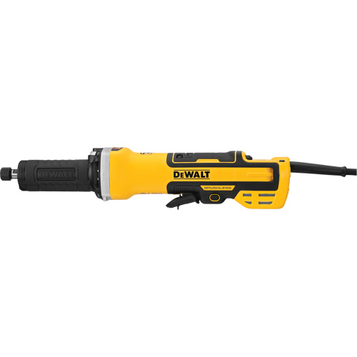 Meule &agrave; rectifier les matrices avec moteur sans balai, vitesse variable, et g&acirc;chette verrouillable, 1/4", 6500 - 2500 Tr/min Distribution Jean Lapalme