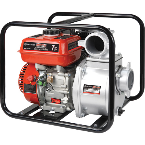 Gas Powered Water Pump, 196 cc, 4-Stroke OHV, 7.0 HP Distribution Jean Lapalme