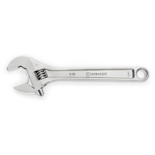Adjustable Wrench - Bagged, 8" L, 1-1/8"/29 mm Max Width, Chrome Distribution Jean Lapalme