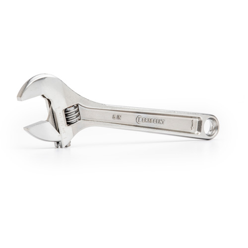 Adjustable Wrench - Bagged, 8" L, 1-1/8"/29 mm Max Width, Chrome Distribution Jean Lapalme