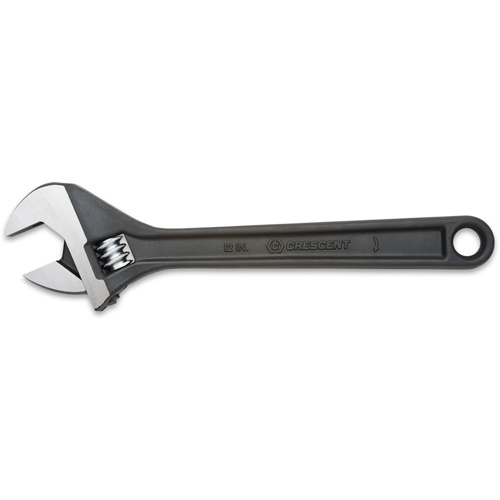 Adjustable Wrench - Boxed, 12" L, 1-1/2"/39 mm Max Width, Black Oxide Distribution Jean Lapalme