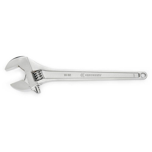 Adjustable Wrench, 18" L, 2-1/16" Max Width, Chrome Distribution Jean Lapalme