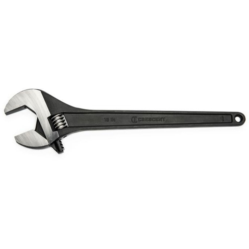 Cl&eacute; &agrave; molette, 18" lo, la max. 2", Noir Distribution Jean Lapalme