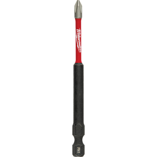 Embouts &agrave; percussion Shockwave Impact-Duty, Phillips, Embout #1, Prise 1/4", Longueur 3-1/2" Distribution Jean Lapalme