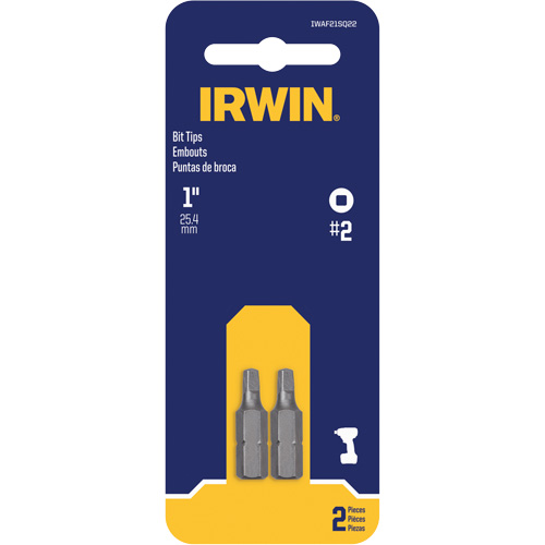 Insert Bits, Square, #2, 1/4" Drive Distribution Jean Lapalme