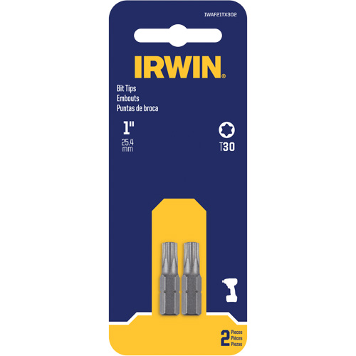 Embouts de tournevis &agrave; ins&eacute;rer, Torx, T-30, Prise 1/4" Distribution Jean Lapalme