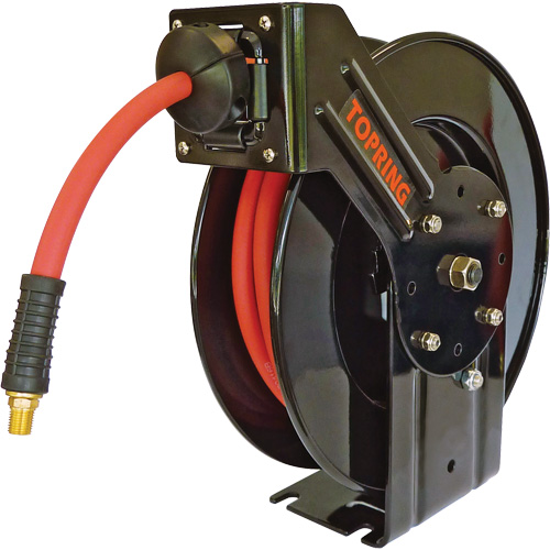 D&eacute;vidoir de boyau Topreel/Airflex, Air/Eau, 3/8" x 65', Tuyau simple, 250 PSI Distribution Jean Lapalme