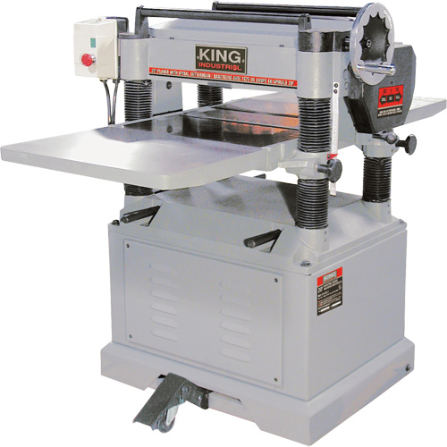 Planer with Spiral Cutterhead, 56-1/2" W x 40" L x 42" H, 5000 RPM No Load Speed Distribution Jean Lapalme