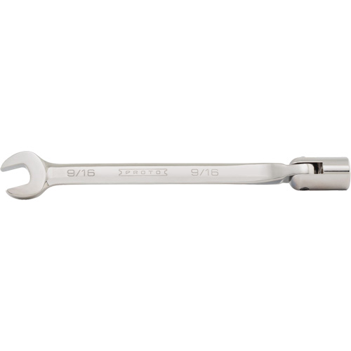 Cl&eacute; mixte &agrave; t&ecirc;te flexible, 12 pans, 3/8", Fini Satin Distribution Jean Lapalme