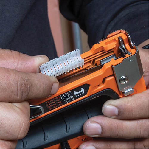 Agrafeuse pour c&acirc;blage libre, Agrafes 5/16"/1/4"/11/32" Distribution Jean Lapalme
