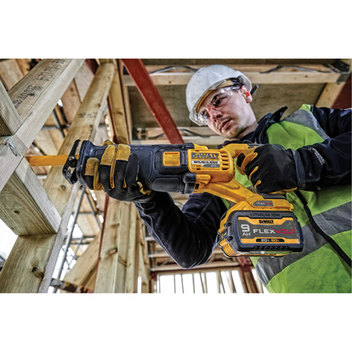 FlexVolt&reg; Max Brushless Reciprocating Saw (Tool Only), 60 V, Lithium-Ion Battery, 0-3000 SPM Distribution Jean Lapalme