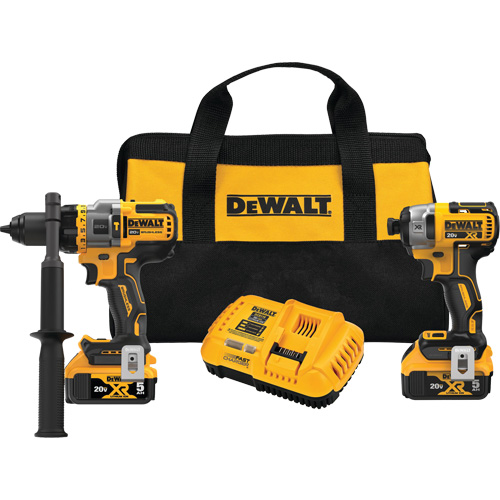 Ensemble de perceuse-visseuse &agrave; percussion sans balais et sans fil Max* avec Flexvolt Advantage et visseuse &agrave; chocs XR, Lithium-ion, 20 V Distribution Jean Lapalme