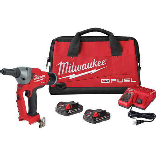 M18 Fuel 1/4" Blind Rivet Tool with One-Key Kit Distribution Jean Lapalme