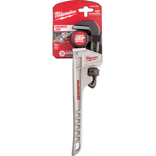 Pipe Wrench, 1-1/2" Jaw Capacity, 10" Long, Ergonomic Handle Distribution Jean Lapalme